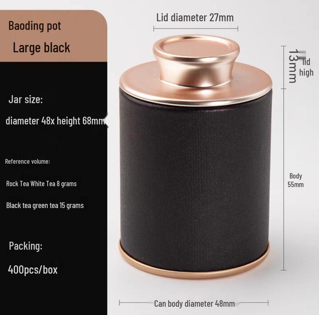 Compact Sealed Tea Canister for Single Brew - Portable and Reusable