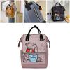 Pooh Bear Mommy Bag Printed Backpack For Mothers And Babies Large Capacity Travel Backpack