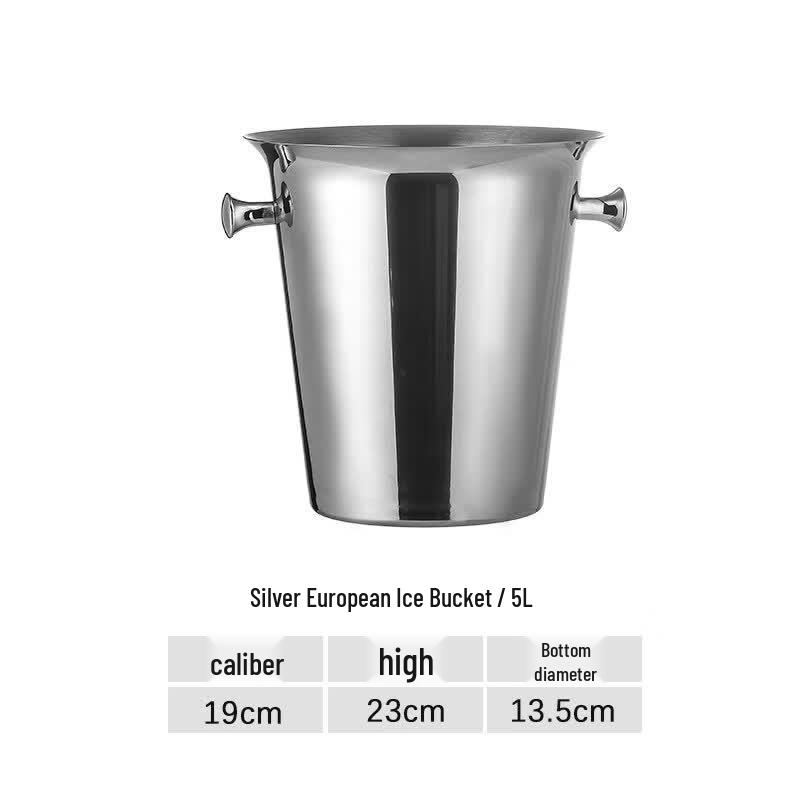 Deer Head Stainless Steel Ice Bucket