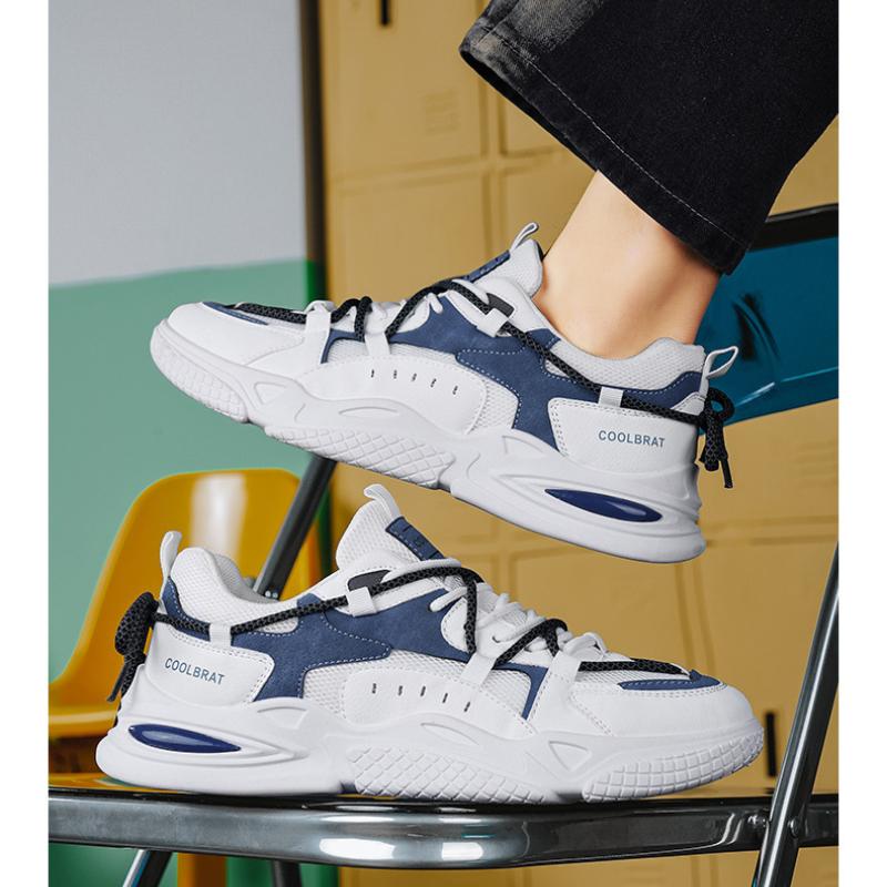Fashion Spring Summer New 2025 Comfortable Casual Breathable Running Sports Shoes Versatile Height Increasing Men Shoes Casual Sneakers