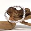 Stabilizing Bracelet - SHOP-STORY - White Howlite - 6 Mm - Unisex - 1 Bracelet