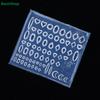 3D Silicone Mold Gemstone Heart Oval Shape Nail Artistry DIY Transparent Manicure Template