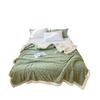 Thickened Coral Flannel Lamb Wool Blanket Simplicity Household Bedding Soft Nap Sofa Quilt Office Shawl Air Conditioning Blanket