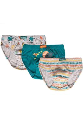 Slip Panties, 3 Pieces Lama (97182)