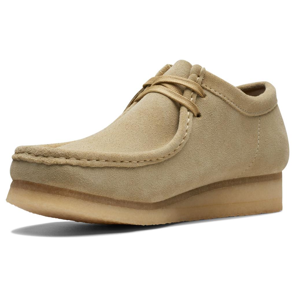 Clarks Originals Height Increasing Comfortable Versatile Retro Trendy Durable Casual Shoes Men sneaker Yellow 261555157-AW23