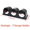 2 Inches 52mm Universal Car Gauge Bracket Black Single Bracket Double Bracket Triple Bracket Car Gauge Pod Car Meter Holder