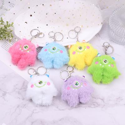 1Pc Cartoon Super Cute Big Eyed Monster Doll Cute Plush Toy Doll Pendant