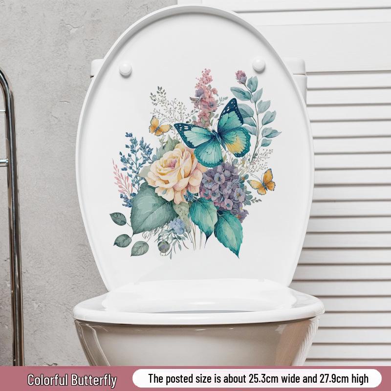 Ručně malované motýlí okenní a kachličkové dekorace Lukang pro hřejivé ložnice a koupelny