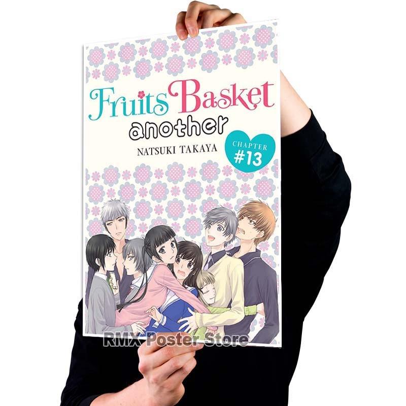 Imprimare HD Anime Coș cu fructe Postere hârtie acoperită albă Poster de pictură Wall Art Decor Living Room Home Bar Decor Imagini