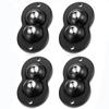 4Pcs Small Double Bead Universal Wheel Stainless Steel Appliance Wheels Mini Roller  Furniture Box
