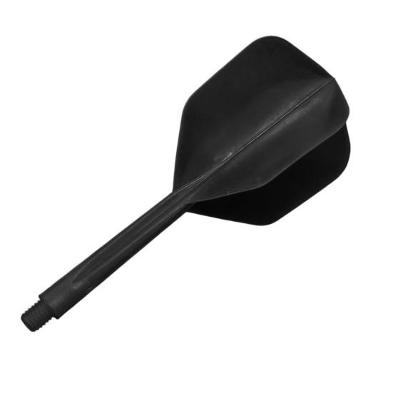 Интегрированный стержень и оперение для дартса Профессиональные Ударопрочные Резьбовые 2BA Прозрачные Стандартные Хвостовики для Дартса Запасные Аксессуары