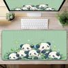 XXL Kawaii Panda HD Printing Mouse Pad Large Computer Office Game Table 400x900mm Mat Rubber carpet Anti-slip Keyboard Desk Pads