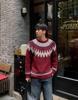 Men’s Soft Knit Fair Isle Sweater - Autumn/Winter 2025 Collection: Casual, Versatile, and Perfect for the Christmas Season