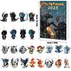 Christmas Countdown Blind Box Mini Acrylic Dragon Baby Hanging Decor For Holiday Gift Giving