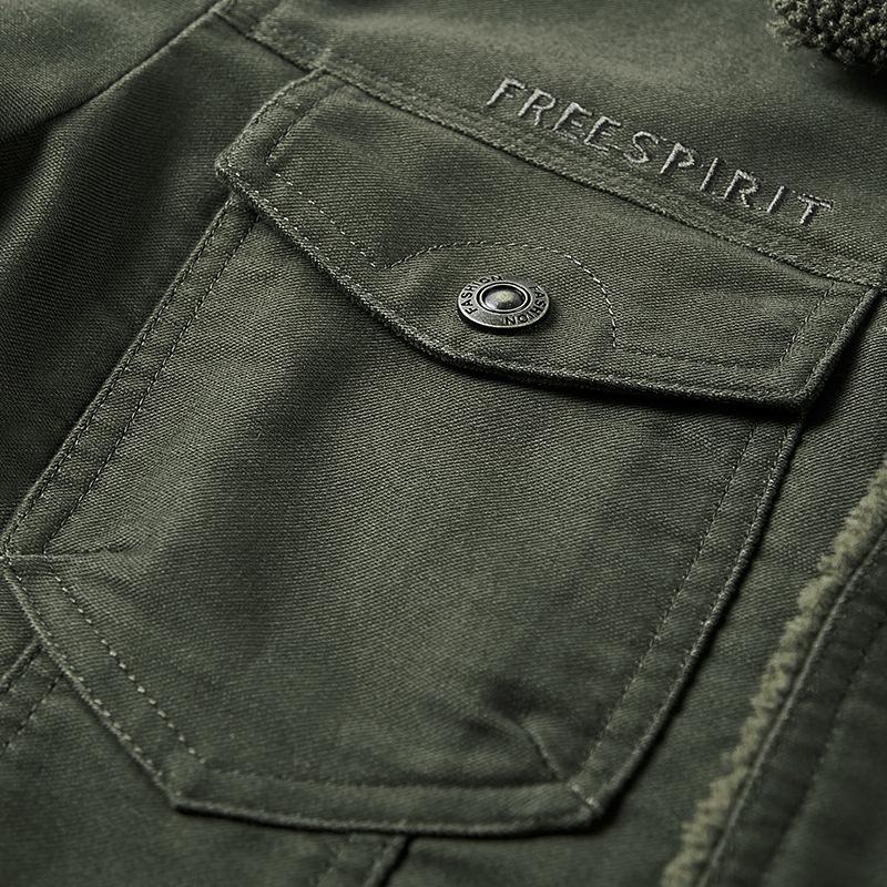 Мужская куртка больших размеров — фото 11