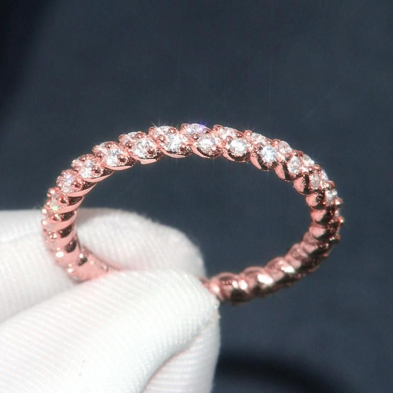 New Trendy Instagram Style Ring European and American Fashion Thread Fine Ring Simple and Personalized Tail Ring