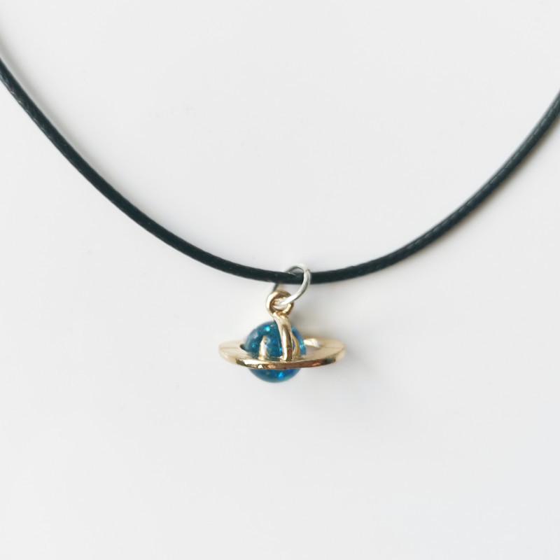 Collane con ciondolo a forma di luna, stella, cristallo e astronauta alla moda per donna e uomo, gioielli per coppia, gioielli da astronauta per amanti, regalo, catena a maglie