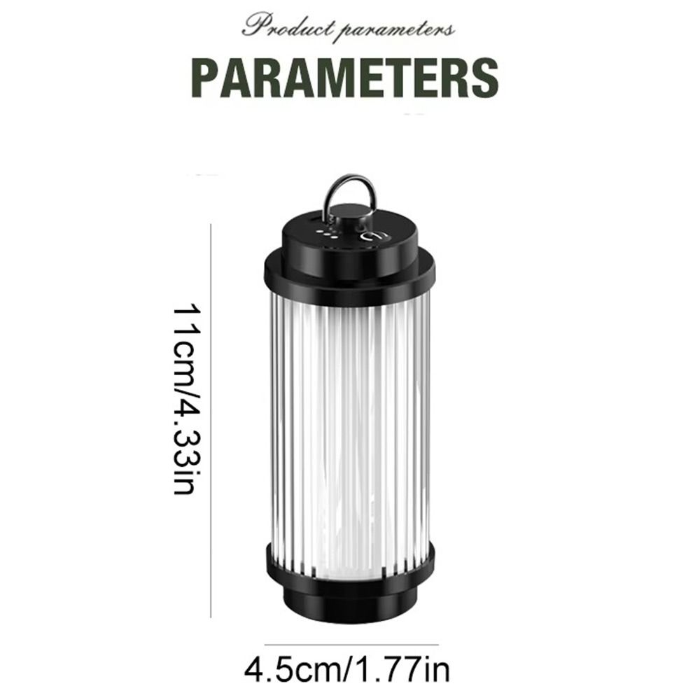 Multi-functional 2000mAh Camping Lamp Rechargeable Portable Ambiance Hanging Lights TYPE-C Adjustable Outdoor Tools