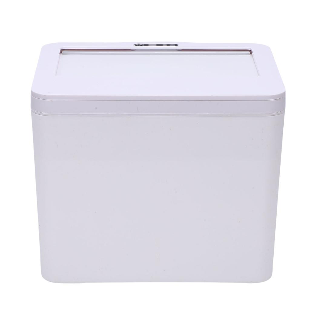 Automatic Motion Sensor Trash Can 8L Capacity Touchless Garbage Can Odor Resist with Telescopic Sealed Lid for Home Kitchen   Car