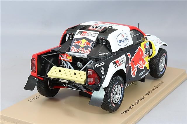 Spark Toyota Hilux 2022 Dakar Rally Winner Baumel 1/43 #201 N. Al-Attiyah/M.