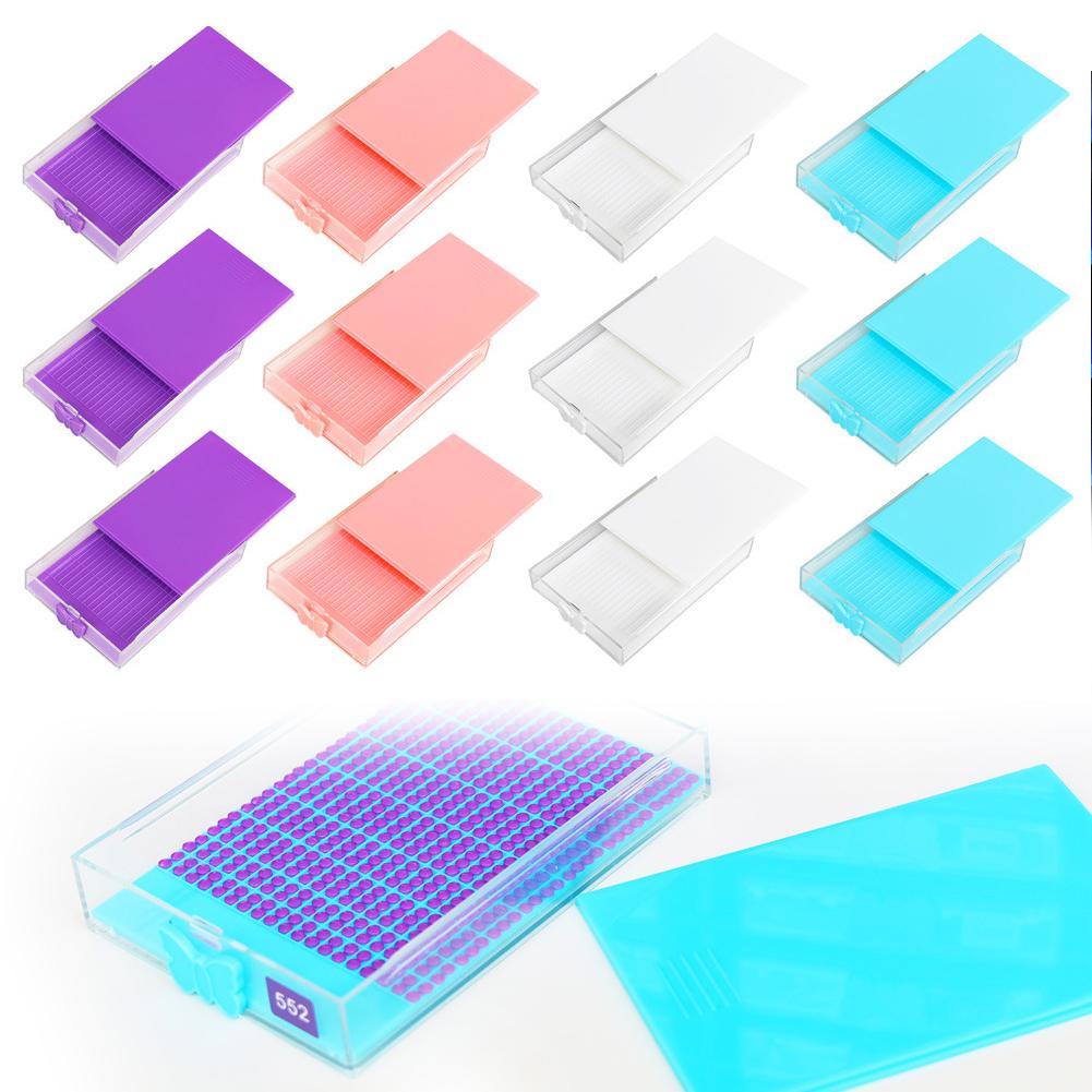 12 Grids Diamond Painting Tray Storage Holder with Diamond Box Multi-Boat Plates Storage Rack Multifunctional for Kids Adults