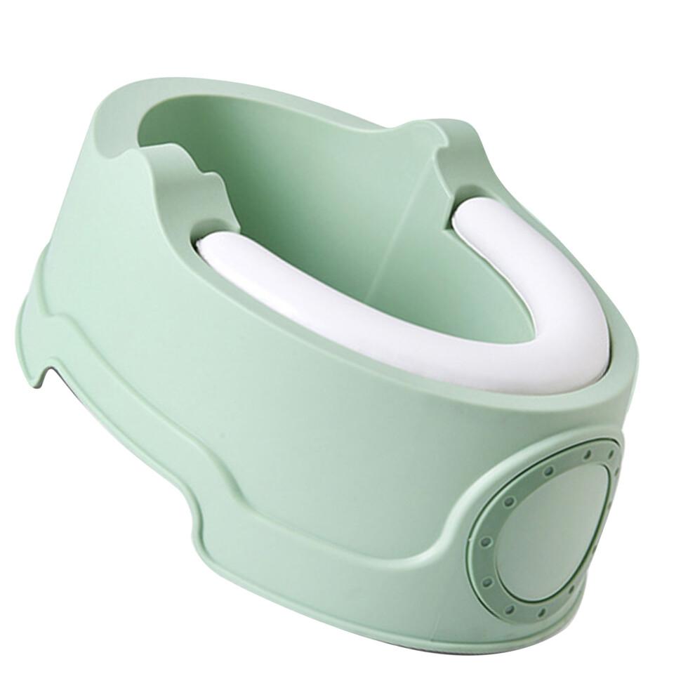 Baby-Waschkissensitz aus Plastik für Kleinkinder und Erwachsene, sicher und langlebig, grün