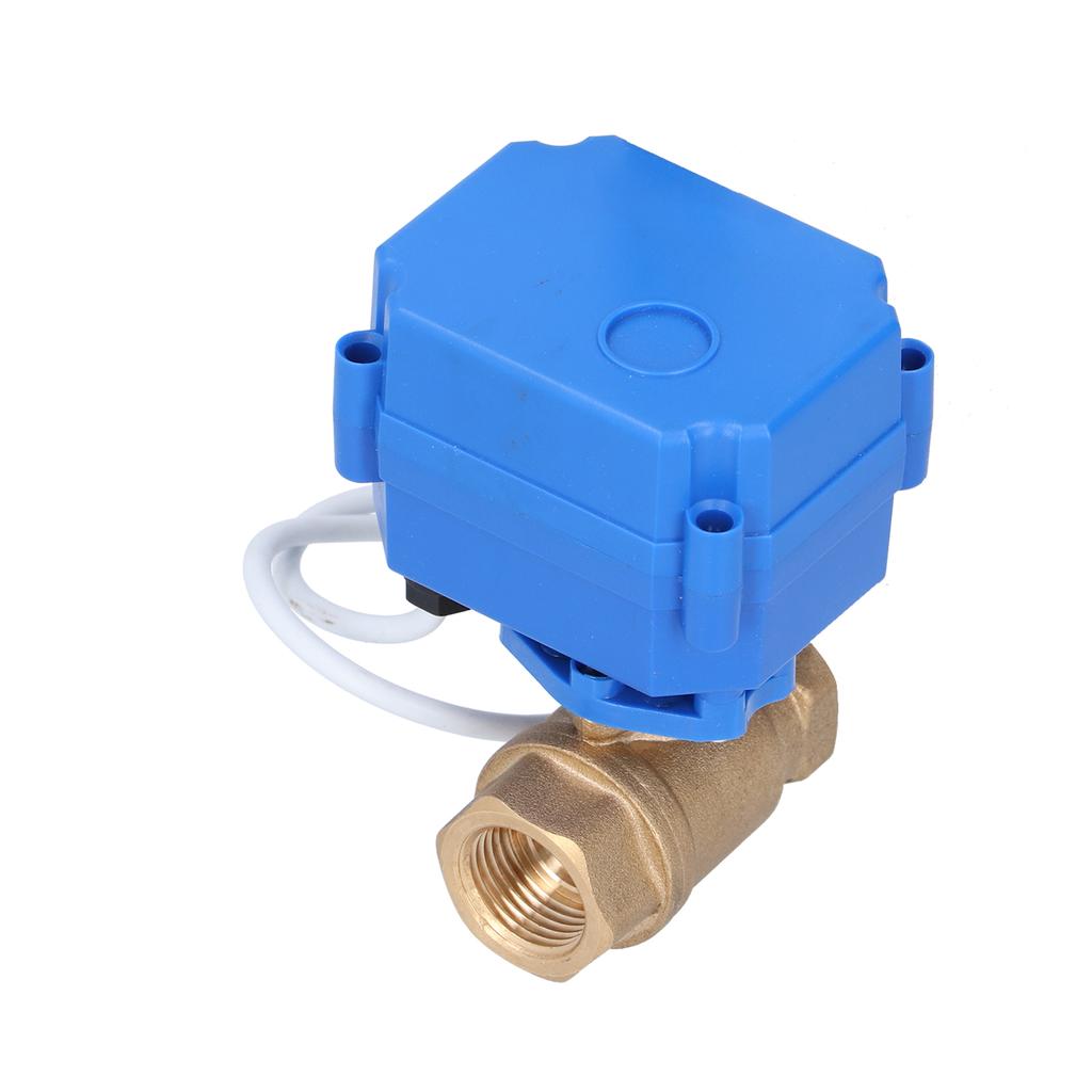 Electric   Valve Brass   3 Wire 2 Control Mode Integrated Hydraulic Equipment  12V