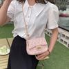 Stylish Small Square Bag Womens New Trendy Spring Summer Chic Quilted Chain Bag