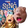 Sing2 Rossi Pig Mask | Adult Latex Headgear | Angry Expression Cosplay