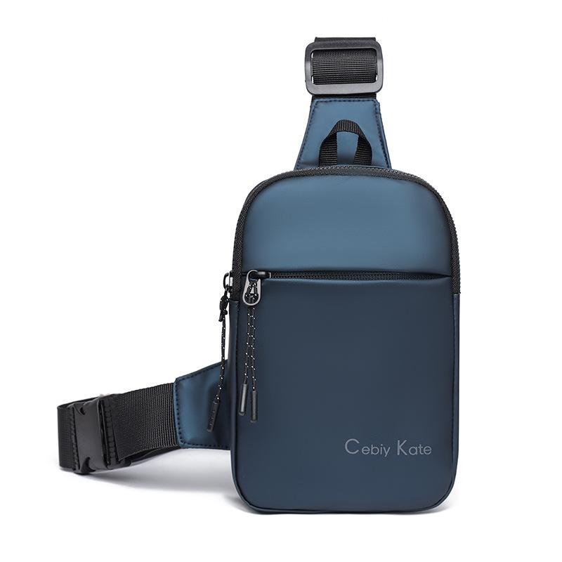 Men's Chest Bag Crossbody Bag Sports Waist Bag Water-repellent Shoulder Bag