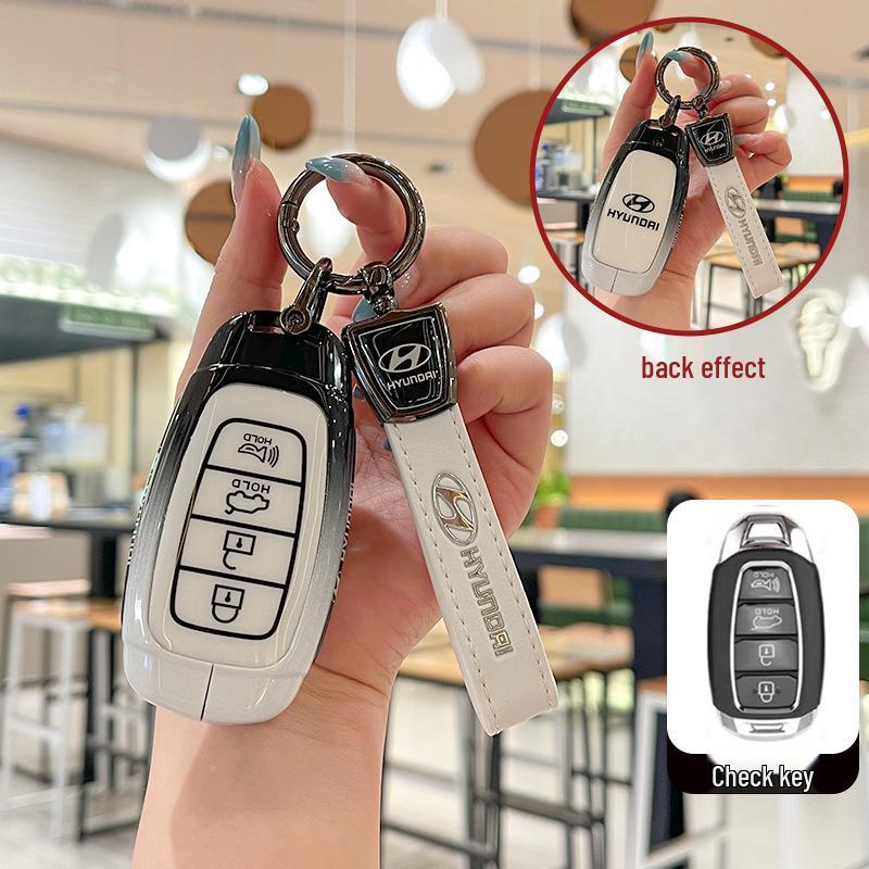 2021-2023 Hyundai CUSTO Key Case: Metal Car Key Buckle Shell