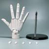 2pcs Anime Super Articulated 1:1 Hand Model with Bionic Finger Joints, Drawing Mannequin Art Figure