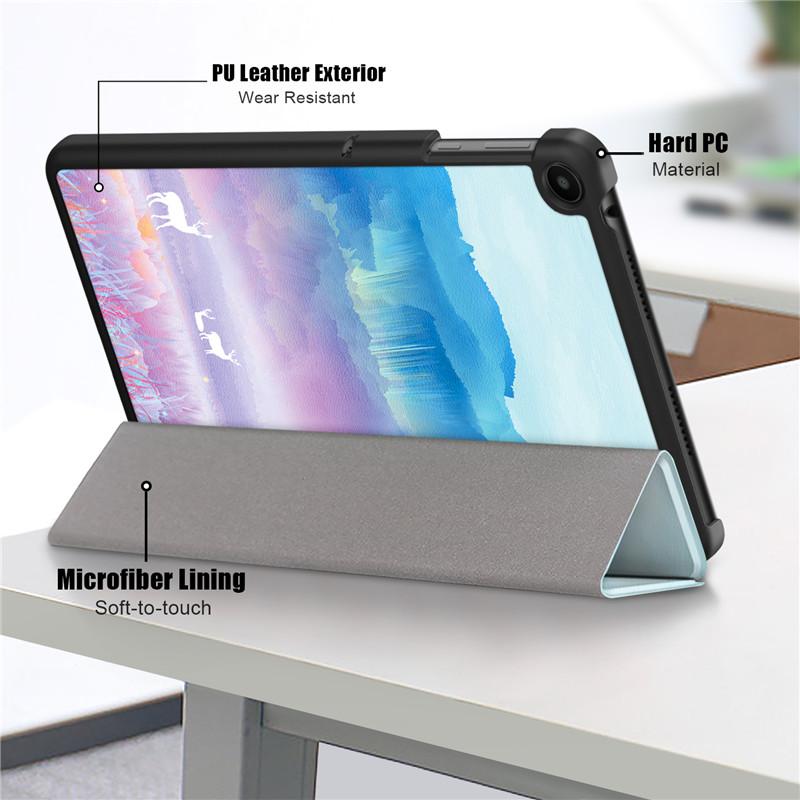 Tablet Hülle Funda Für Huawei Matepad Se 10,4 Zoll 2022 Hülle Ags5-l09/w09 Leder Faltbare Bemalte Hülle Für Huawei Matepad Se 10,4 Hülle