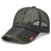 Letter Embroidered Mesh Breathable Baseball Cap Unisex Summer Meshes Peaked Cap Outdoor Leisure Sun Protection Mesh Sun Hat