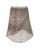 HETIT Music Print Shirred Skirt