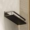 Black Shower Corner Shelves Space Aluminum Toilet Rack Modern Bathroom Shelves  for Kitchen
