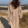 Cardigan Women Long Knitted Casual Vintage Loose Sweater Coat Solid Oversized Sweater Korean Fashion Female Cardigans 2021 Winter