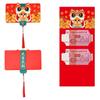 DIY Packing Folding Red Envelope Cartoon Snake Year Red Packet 2025 New Year Packet  Party Gifts