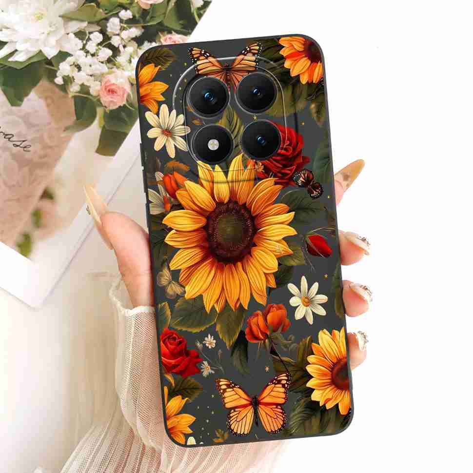 Redmi Note15Pro 5G New Model Protective Case Matte Cat Rabbit For Xiaomi Redmi Note 15 Pro 5G Full Cover Anti-Fall Shockproof