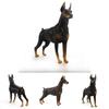Kids Pvc Doberman Dog Figure For Playroom Decor And Farm Animal Collection