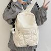 Schoolbag travel easily, a backpack, full of trendy fashion nylon zipper contrasting colors