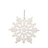 12 Pcs Indoor 3d Fake Ornaments Christmas Decoration for Tree Artificial Snowflakes Decorations