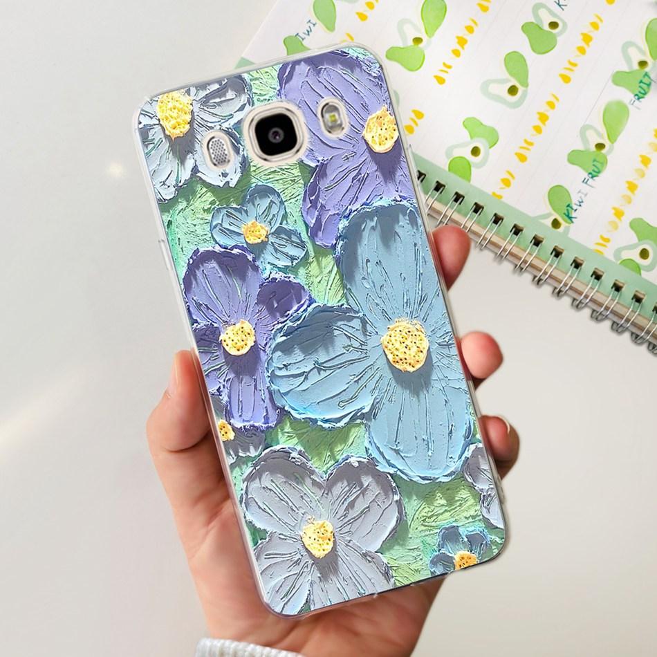For Samsung Galaxy J5 2016 SM-J510F Phone Case Stylish Painted Soft Silicone TPU Back Cover For Samsung J5 SM-J500H j 5 2015