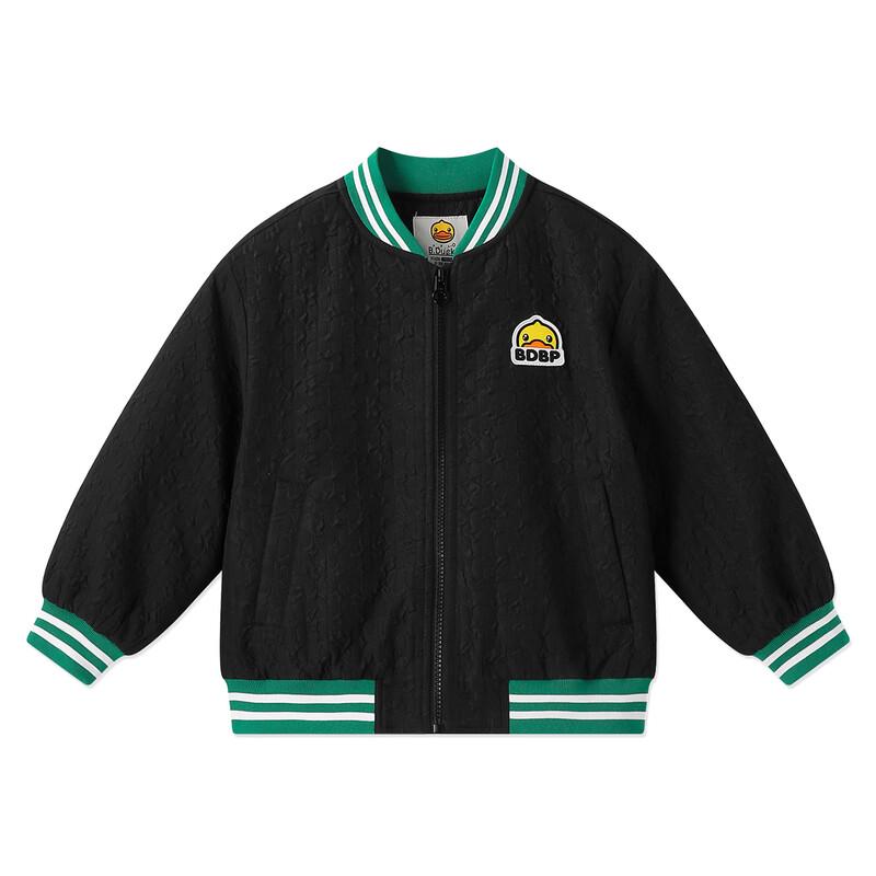 B.Duck Boys' Padded Baseball Jacket