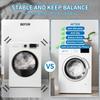1/4Pcs Washing Machine Rubber Foot Mat  Suctions Universal Anti Vibration Feet Pads Silent Refrigerator Foot Pad Lifting Base