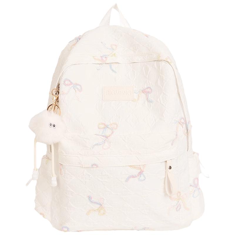 JINSHIWQ Aesthetic Japanese Style School Backpack