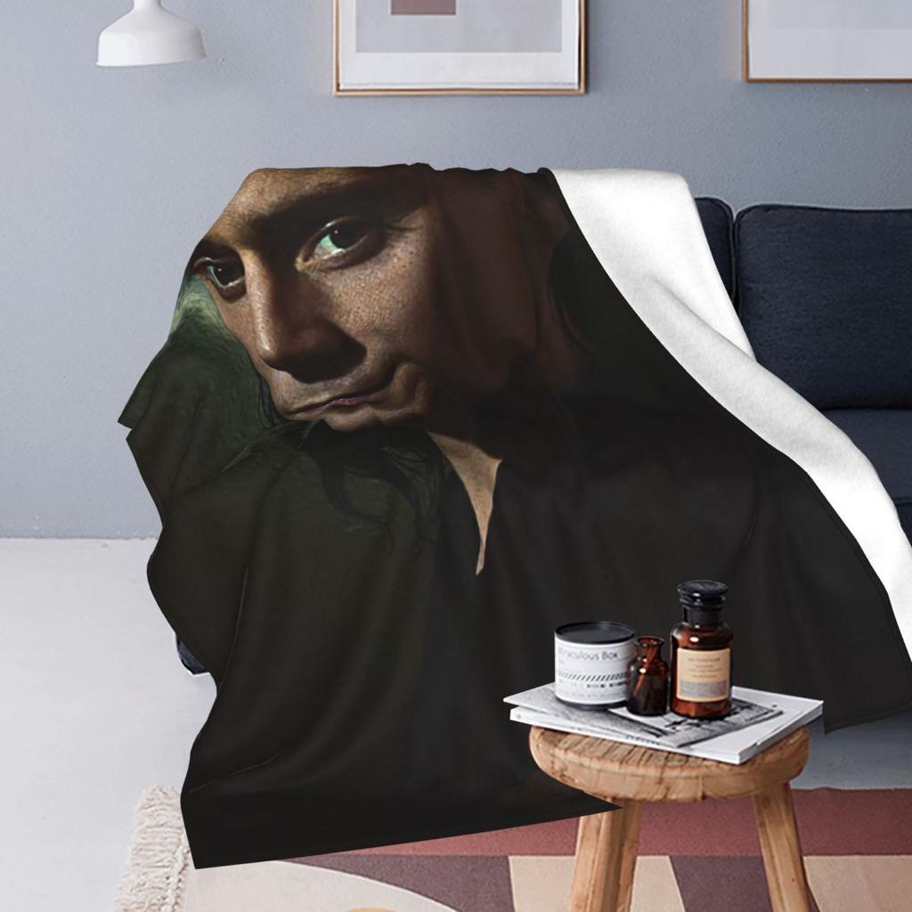 HD Latest Tom Hiddleston Collage Actor Blanket Fleece Sofa Throw Blanket Super Soft for Home Bedroom Office Throws Bedspread