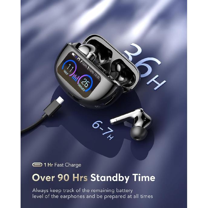 AI Translation Earbuds Real Time,144 Language Translator Earbuds, Audifonos Traductores Inglés Español,3-in-1 Translating Device, Translate Ear