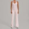 European & American Quick-Dry Halter Yoga Set: Breathable, Tight-Fit Fitness & Running Sportswear