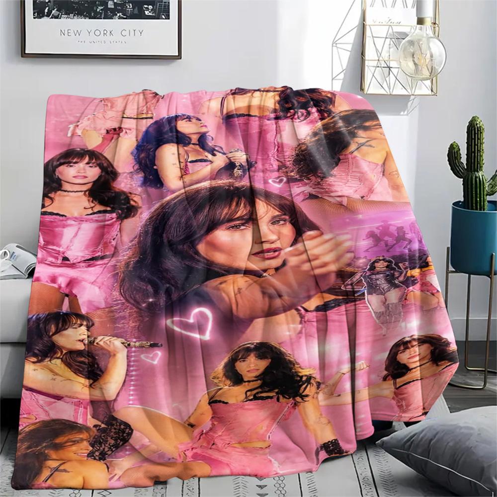 1PC Aitana Patterned Flannel Blanket Suitable For All Seasons for Home Decor Warmth and Comfort Gifts Holiday Present